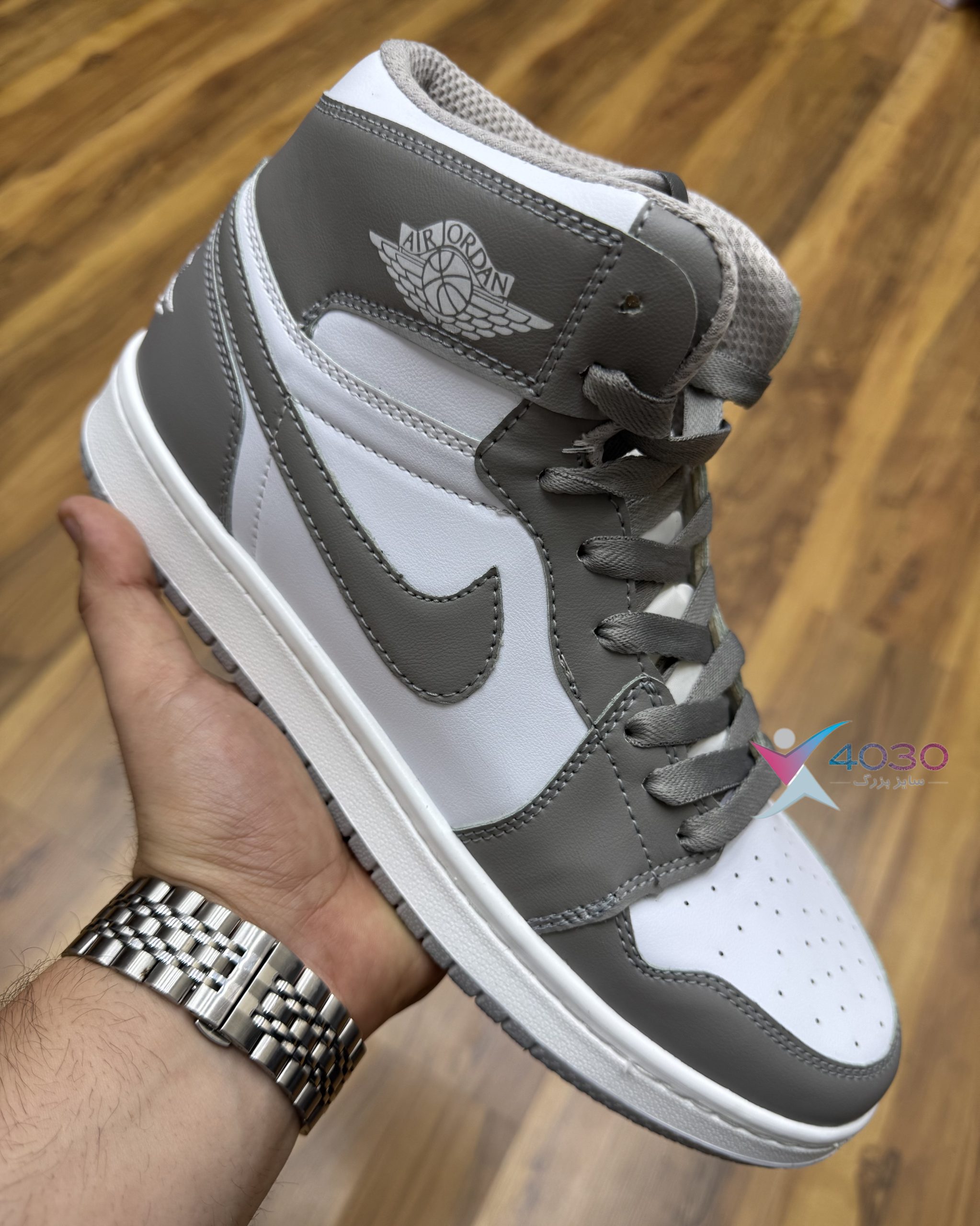کتونی NIKE JORDAN 1 نایک جردن ساق دار بزرگپا ( 7089 ) - Image 2