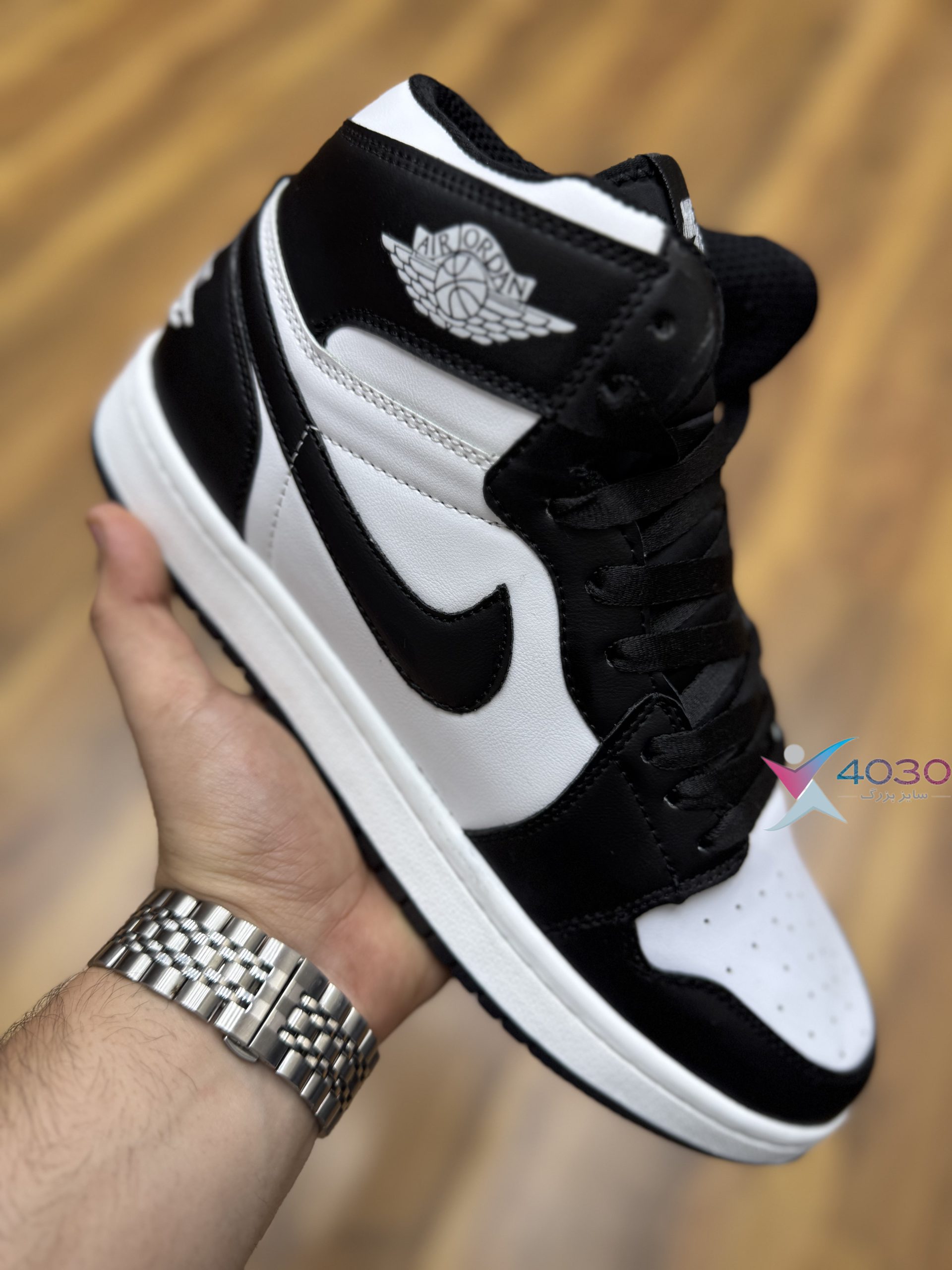 کتونی NIKE JORDAN 1 نایک جردن ساق دار بزرگپا ( 7089 ) - Image 3