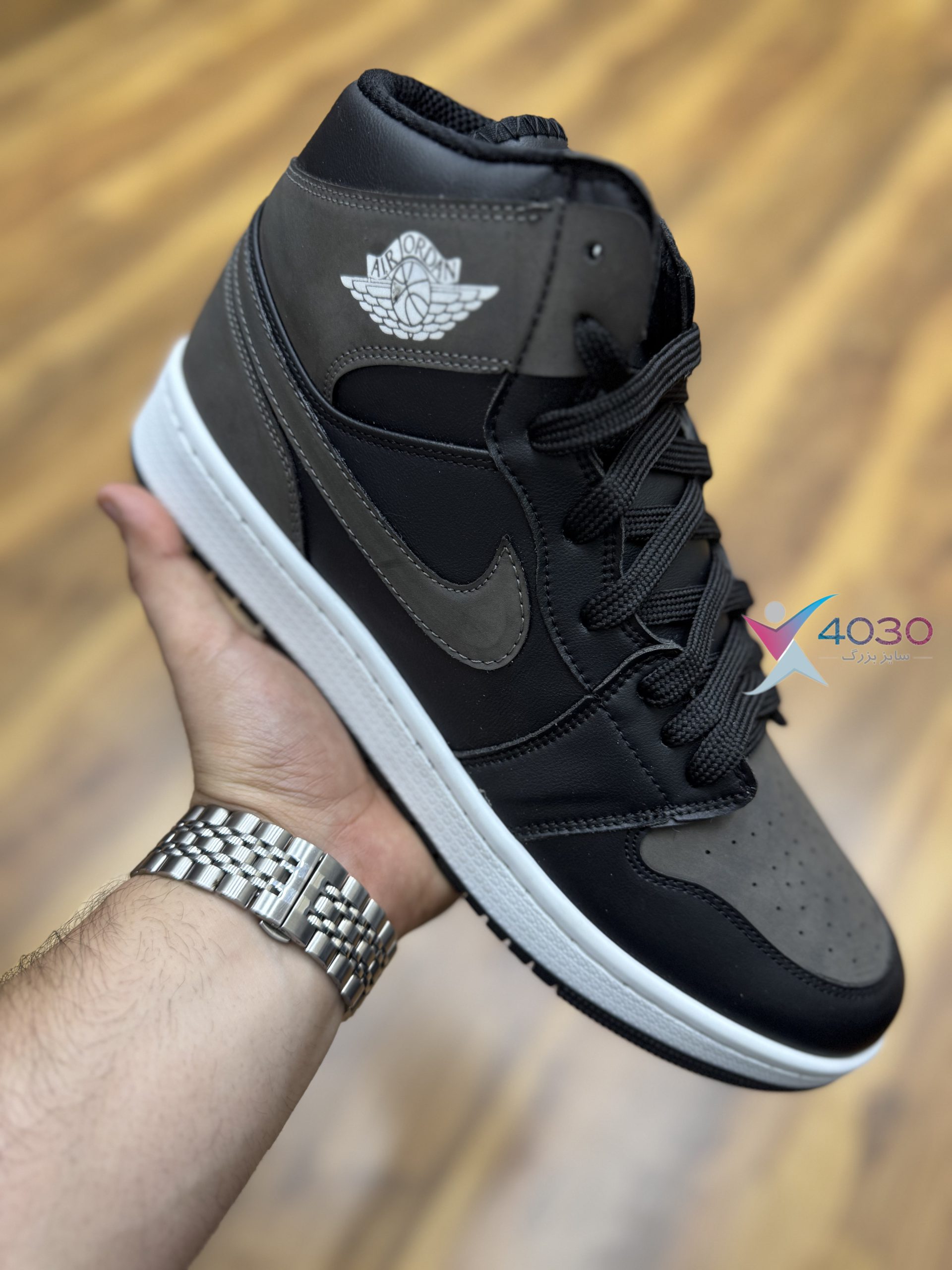 کتونی NIKE JORDAN 1 نایک جردن ساق دار بزرگپا ( 7088 ) - Image 2