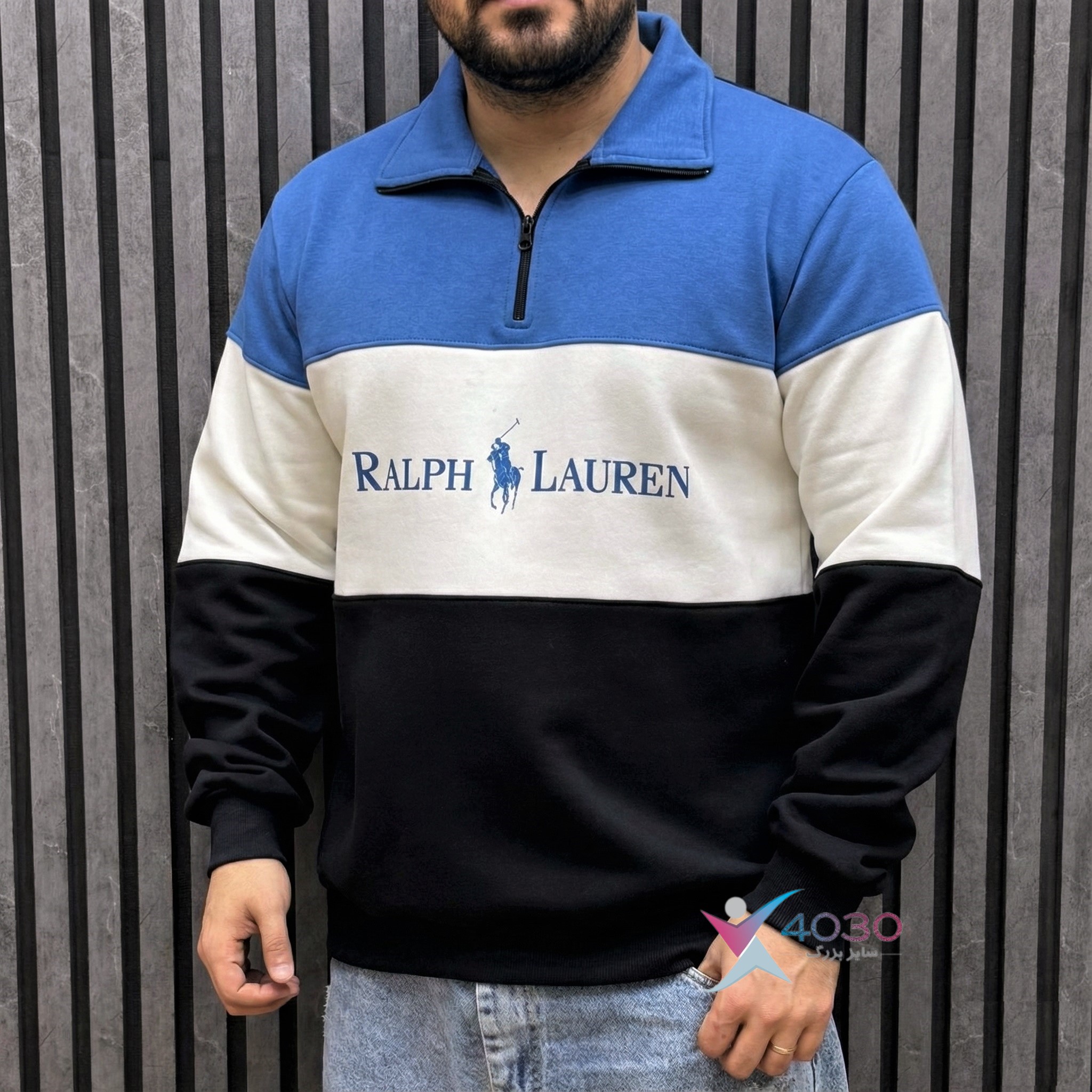 بلوز دورس نیم زیپ Polo اورجینال سایزبزرگ ( 5308 ) - Image 4