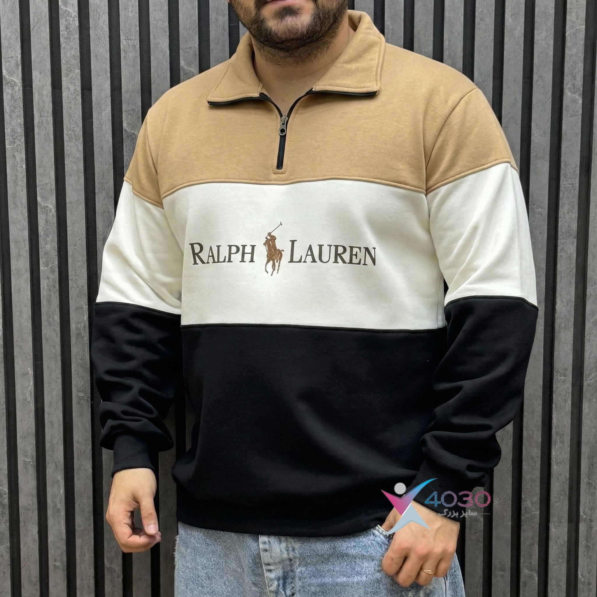 بلوز دورس نیم زیپ Polo اورجینال سایزبزرگ ( 5308 ) - Image 5