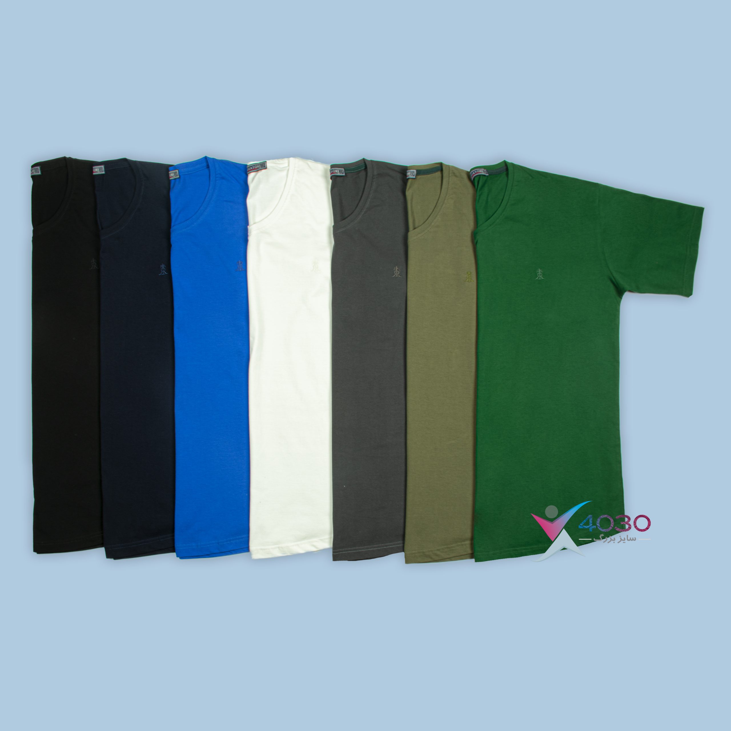 تیشرت یقه هفت Rugatchi سایزبزرگ ( 676 )