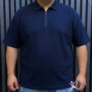 پولوشرت نیم زیپ P.A.CO اورجینال سوپرسایز ( 675 )