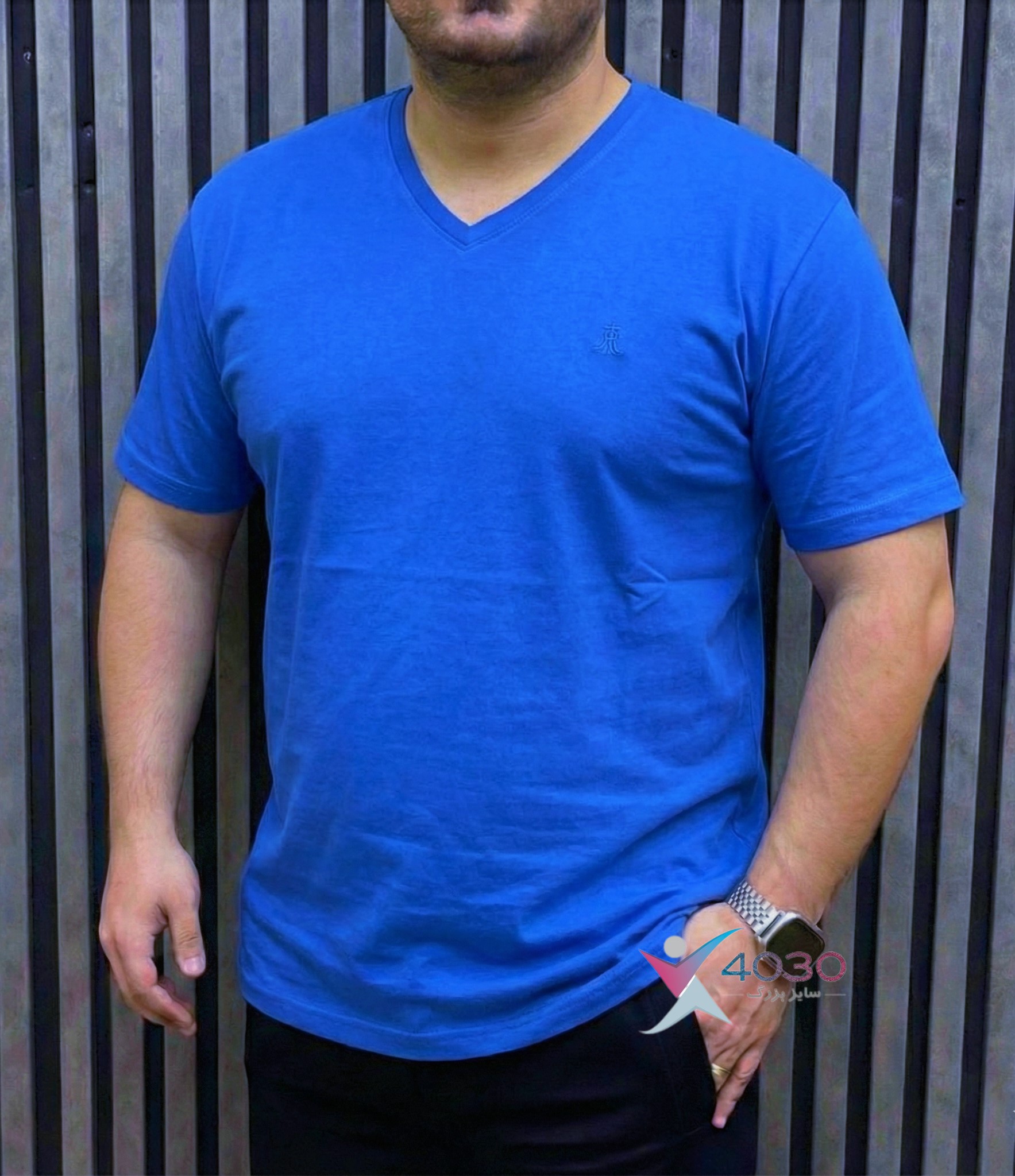 تیشرت یقه هفت Rugatchi سایزبزرگ ( 676 ) - Image 6