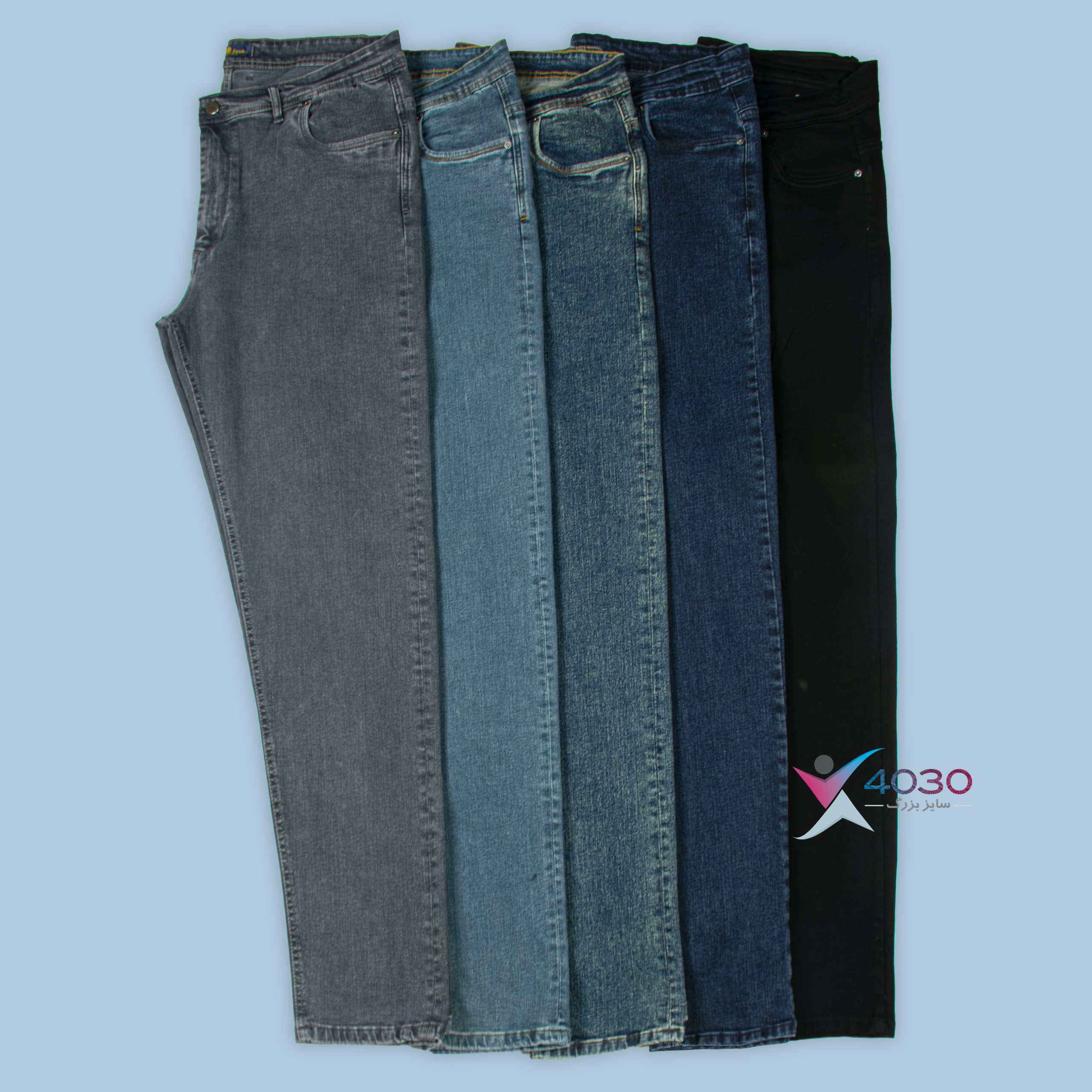 شلوار جین GIANT JEAN سایزبزرگ ( 4515 )