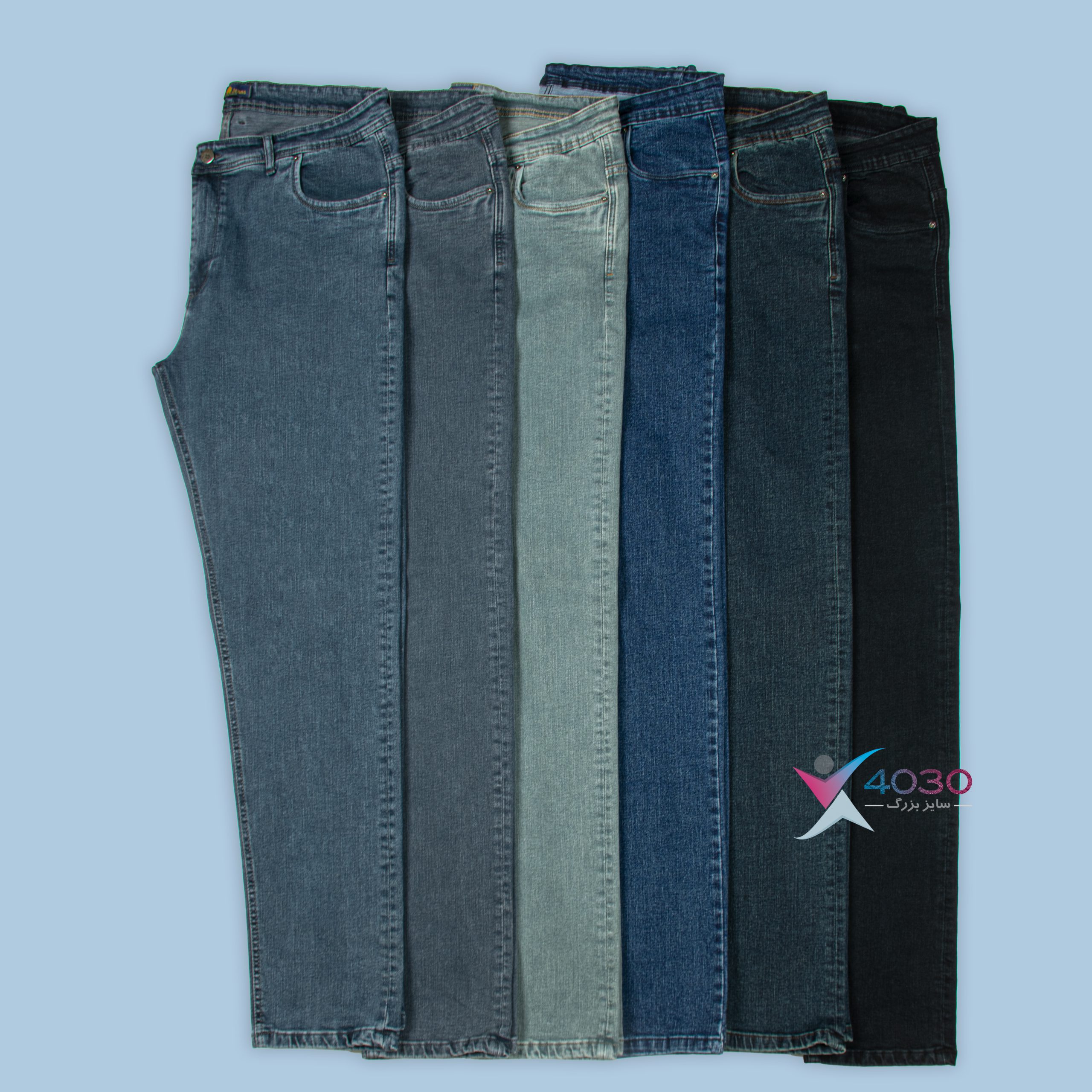 شلوار جین Giant Jean سایزبزرگ ( 4514 )