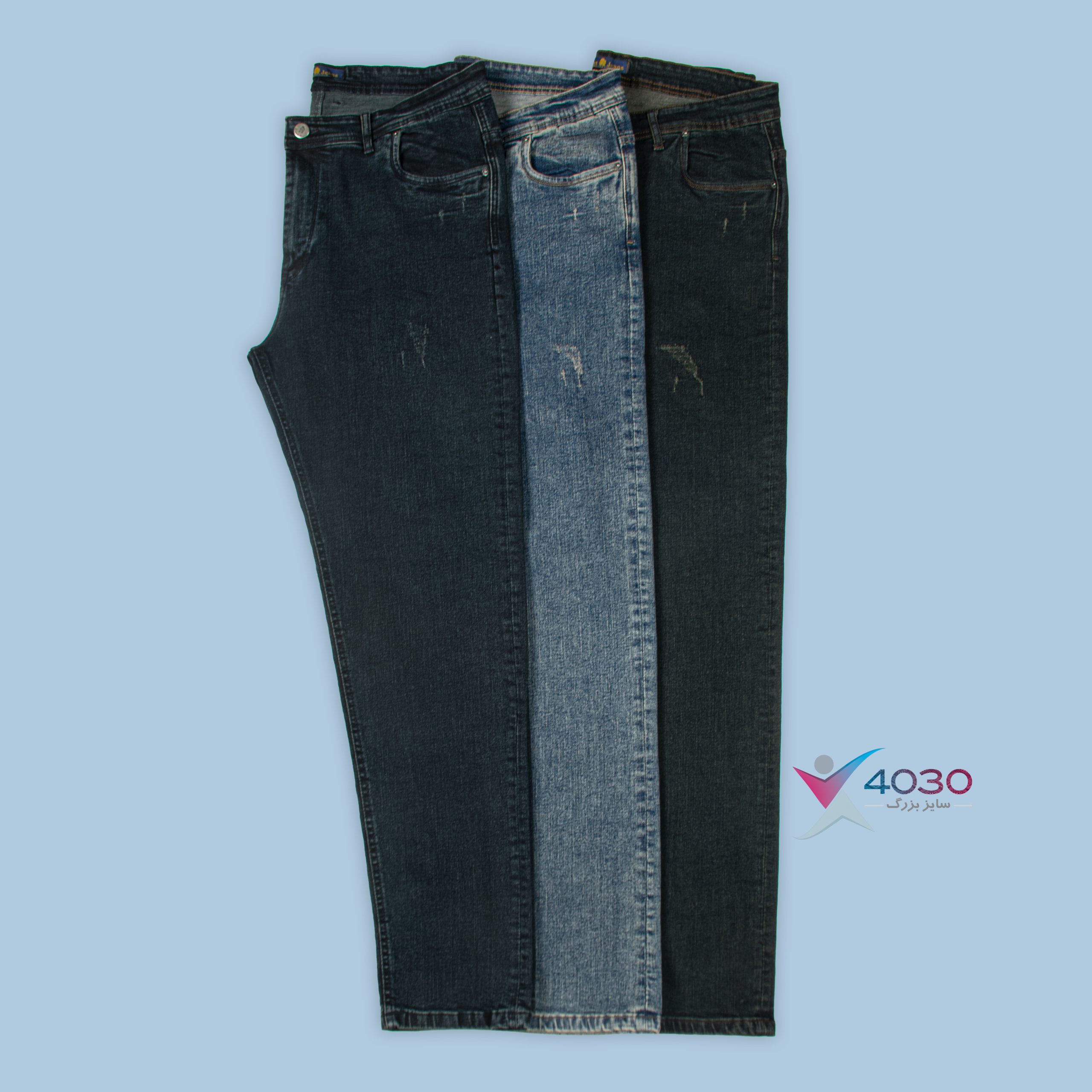شلوار جین Giant سایزبزرگ ( 4513 )