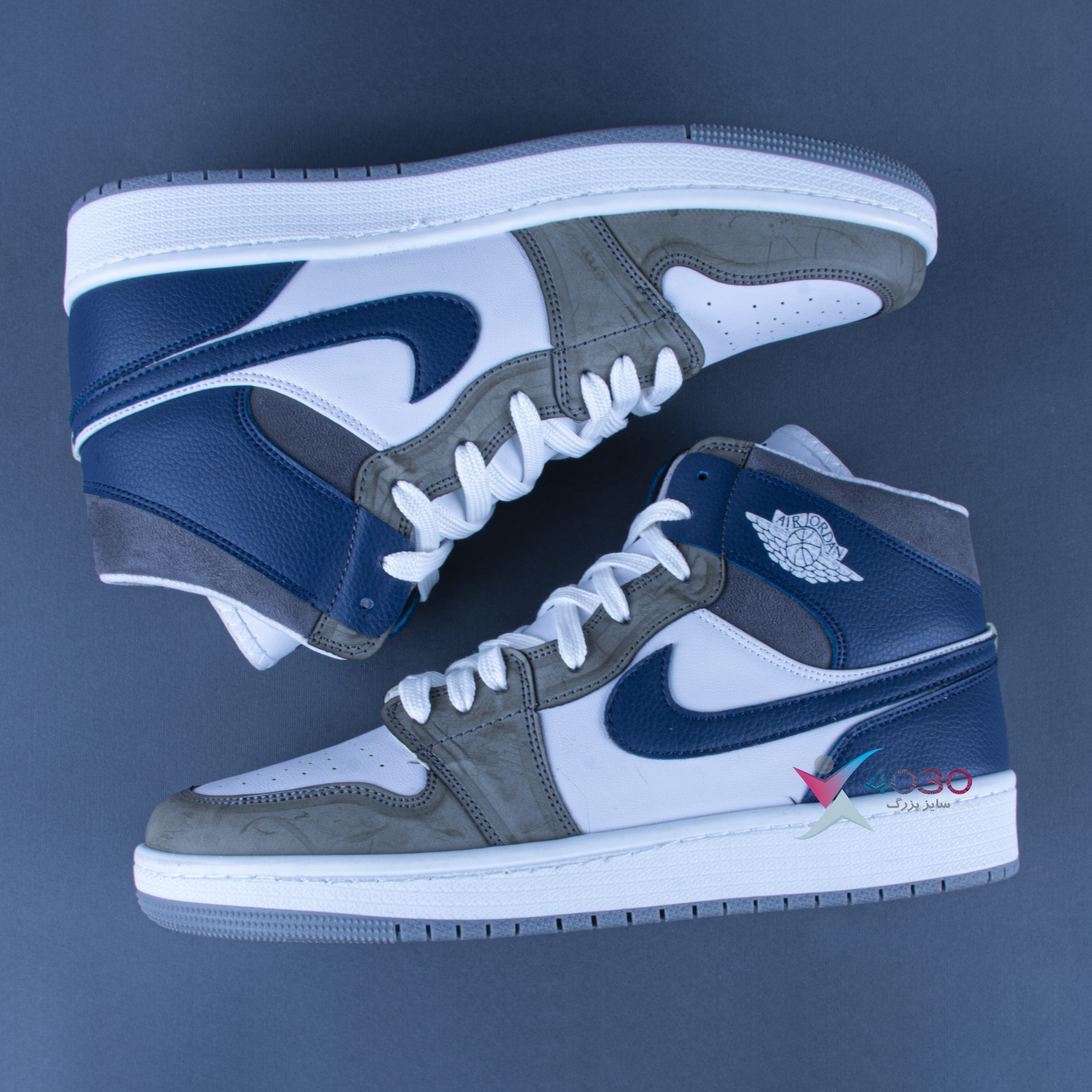 کتونی NIKE JORDAN 1 نایک جردن ساق دار بزرگپا ( 7088 ) - Image 29