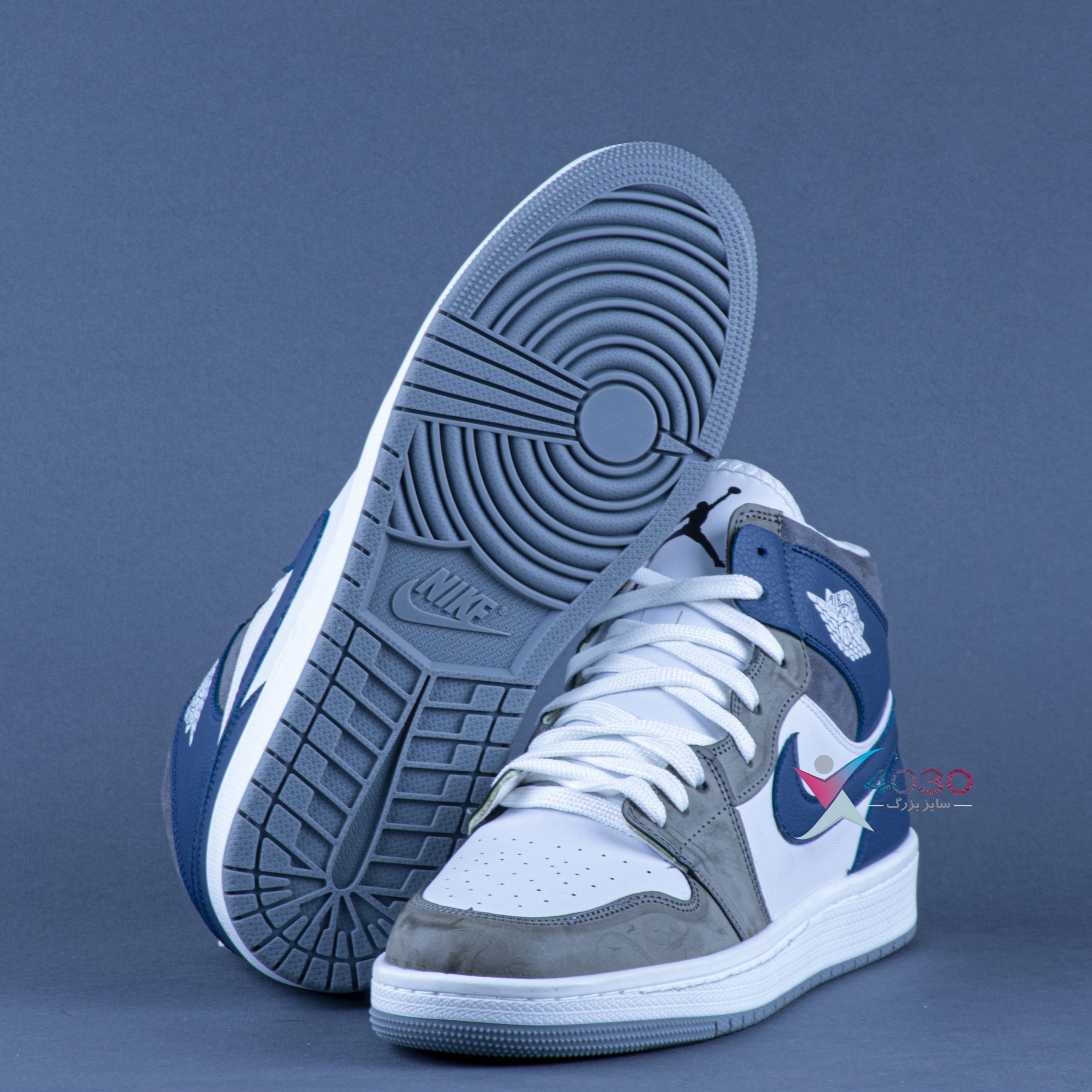 کتونی NIKE JORDAN 1 نایک جردن ساق دار بزرگپا ( 7088 ) - Image 30