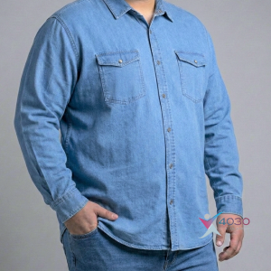 پیراهن جین DODGE RAM سایزبزرگ ( 2748 )
