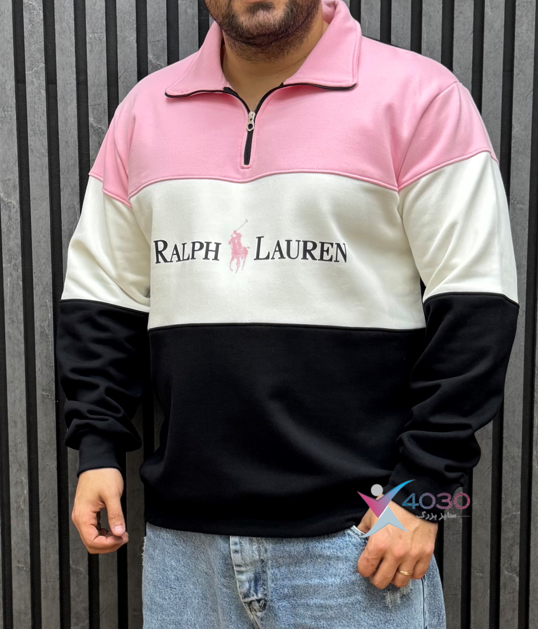 بلوز دورس نیم زیپ Polo اورجینال سایزبزرگ ( 5308 ) - Image 3
