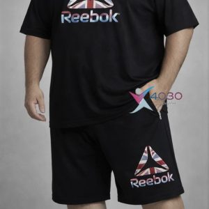ست تیشرت و شلوارک Reebok سایزبزرگ ( 8294 )