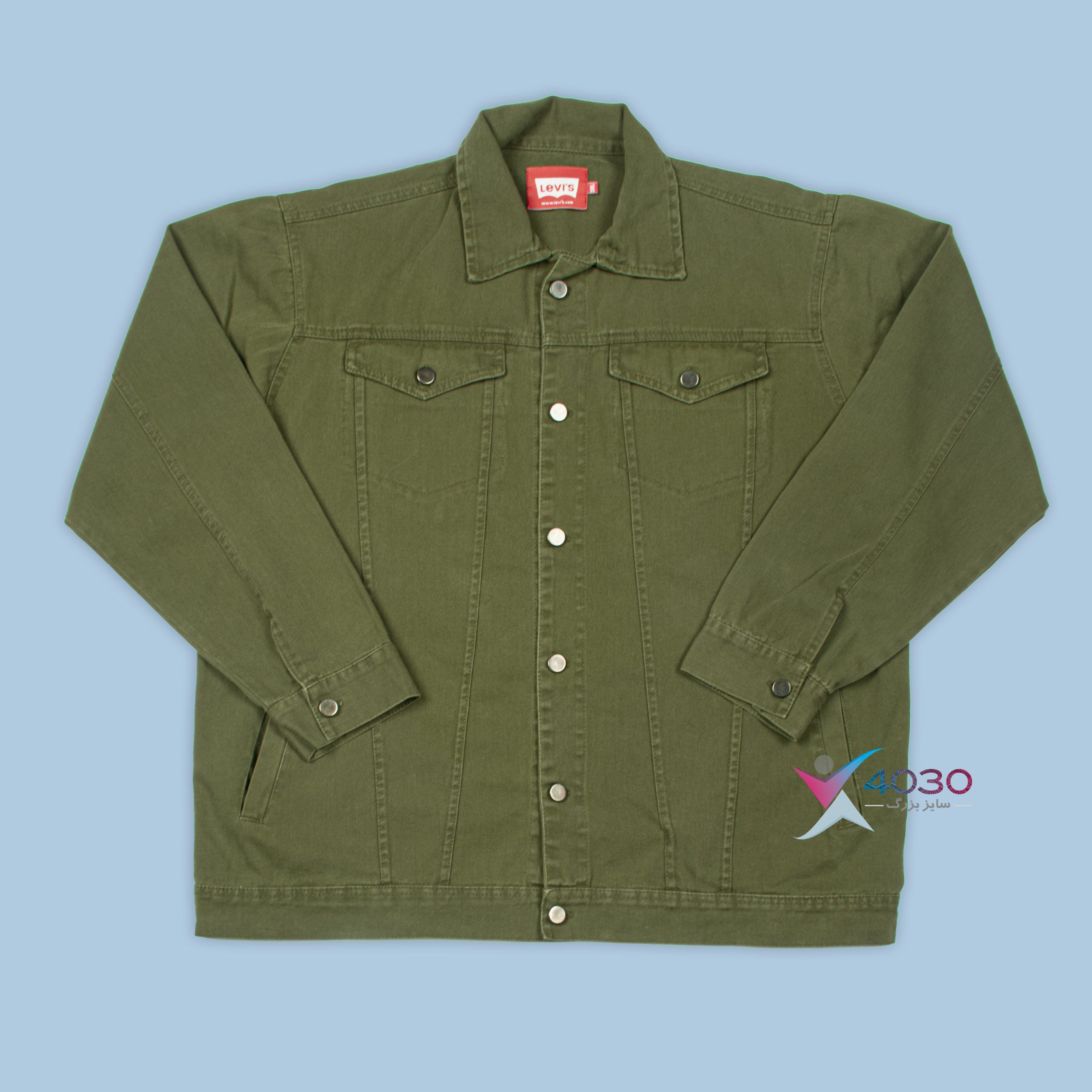 کت کتان LEVI'S سایزبزرگ ( 5327 ) - Image 15