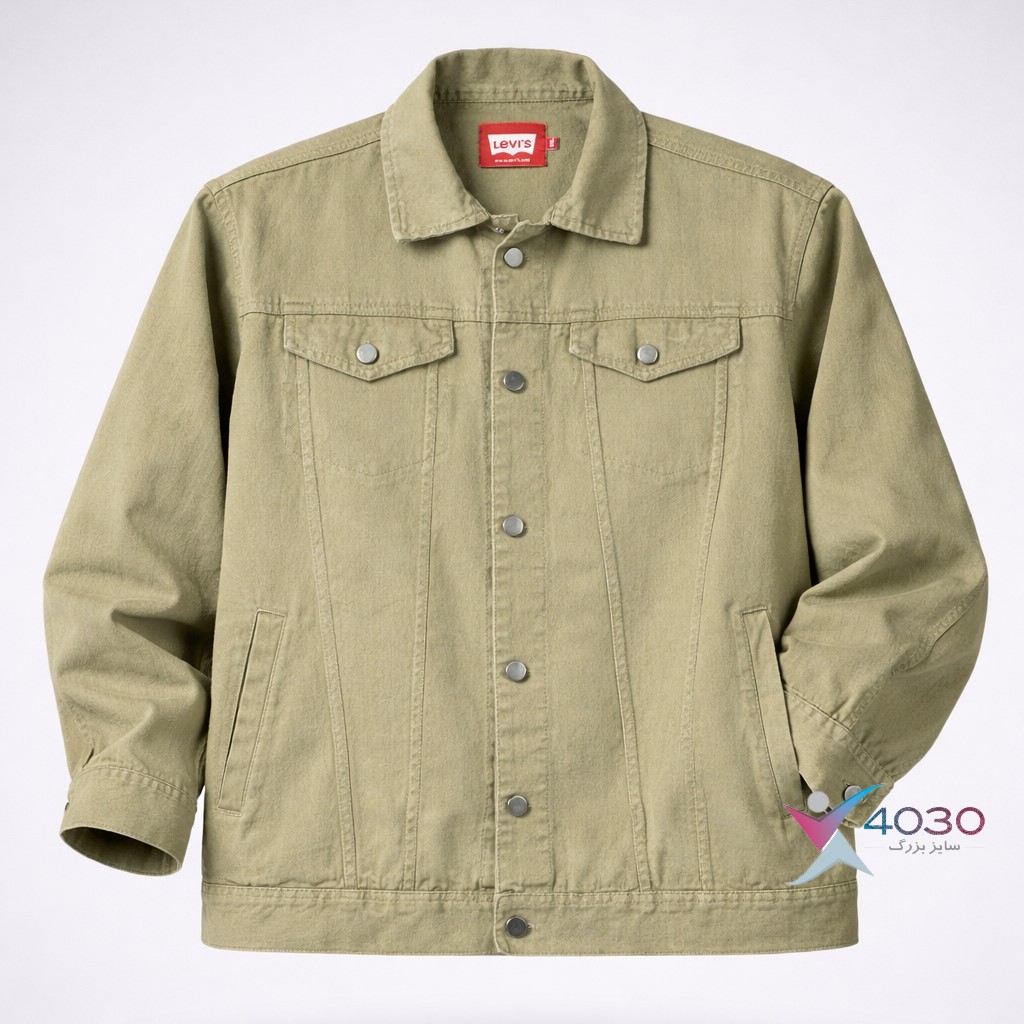 کت کتان LEVI'S سایزبزرگ ( 5327 ) - Image 6