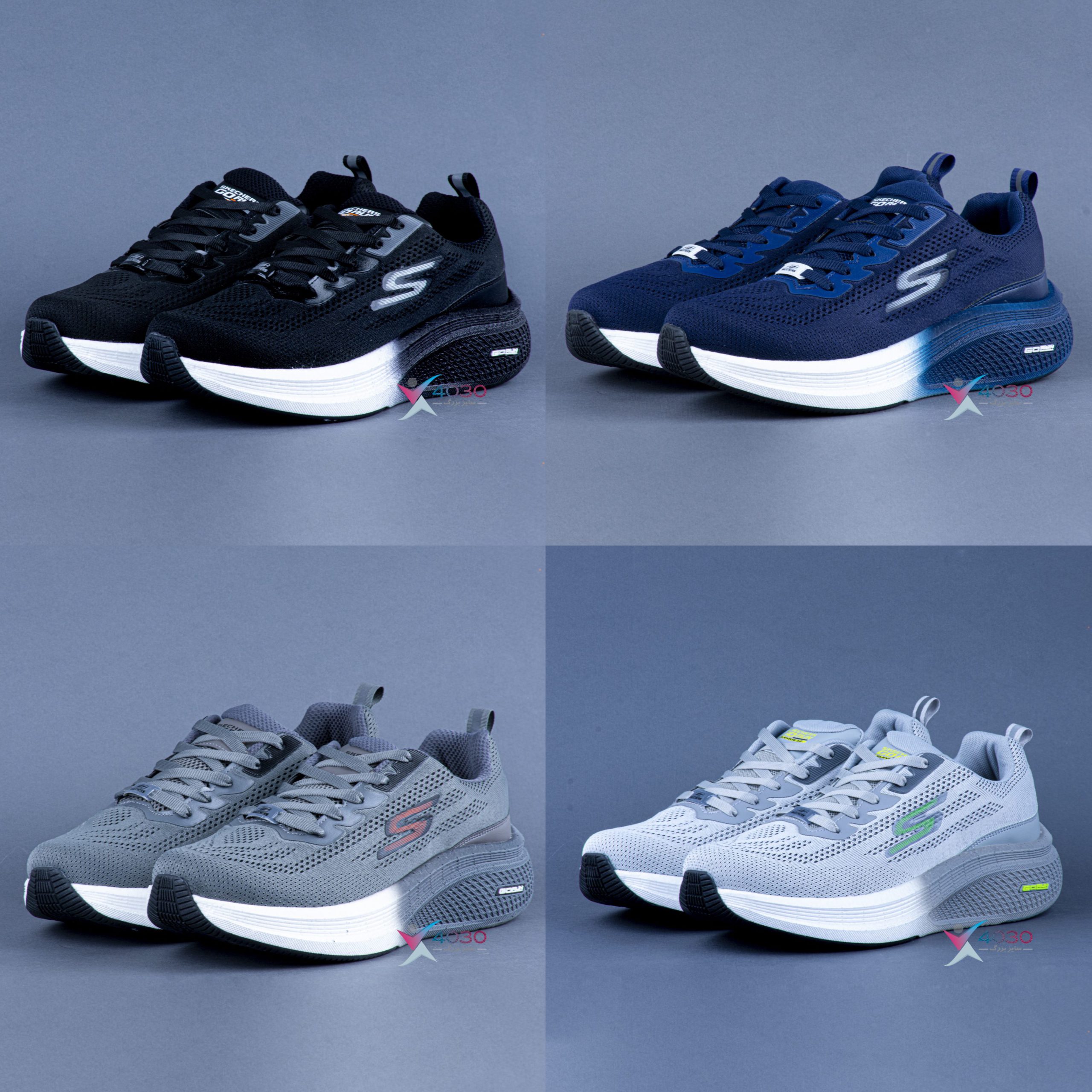 کتونی SKECHERS GORUN اسکیچرز بزرگپا ( 7101 )