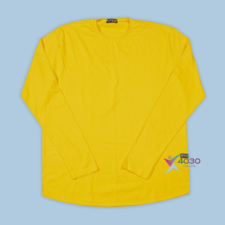 تیشرت بیسیک آستین بلند سایزبزرگ ( 320 ) - Image 23