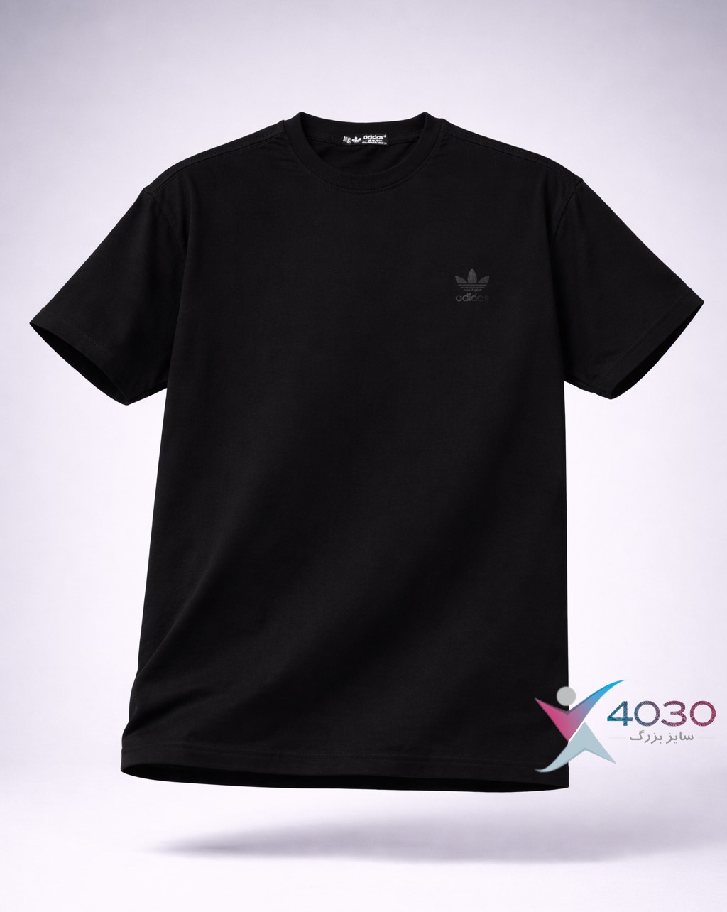 تیشرت adidas black سایزبزرگ ( 690 ) - Image 3