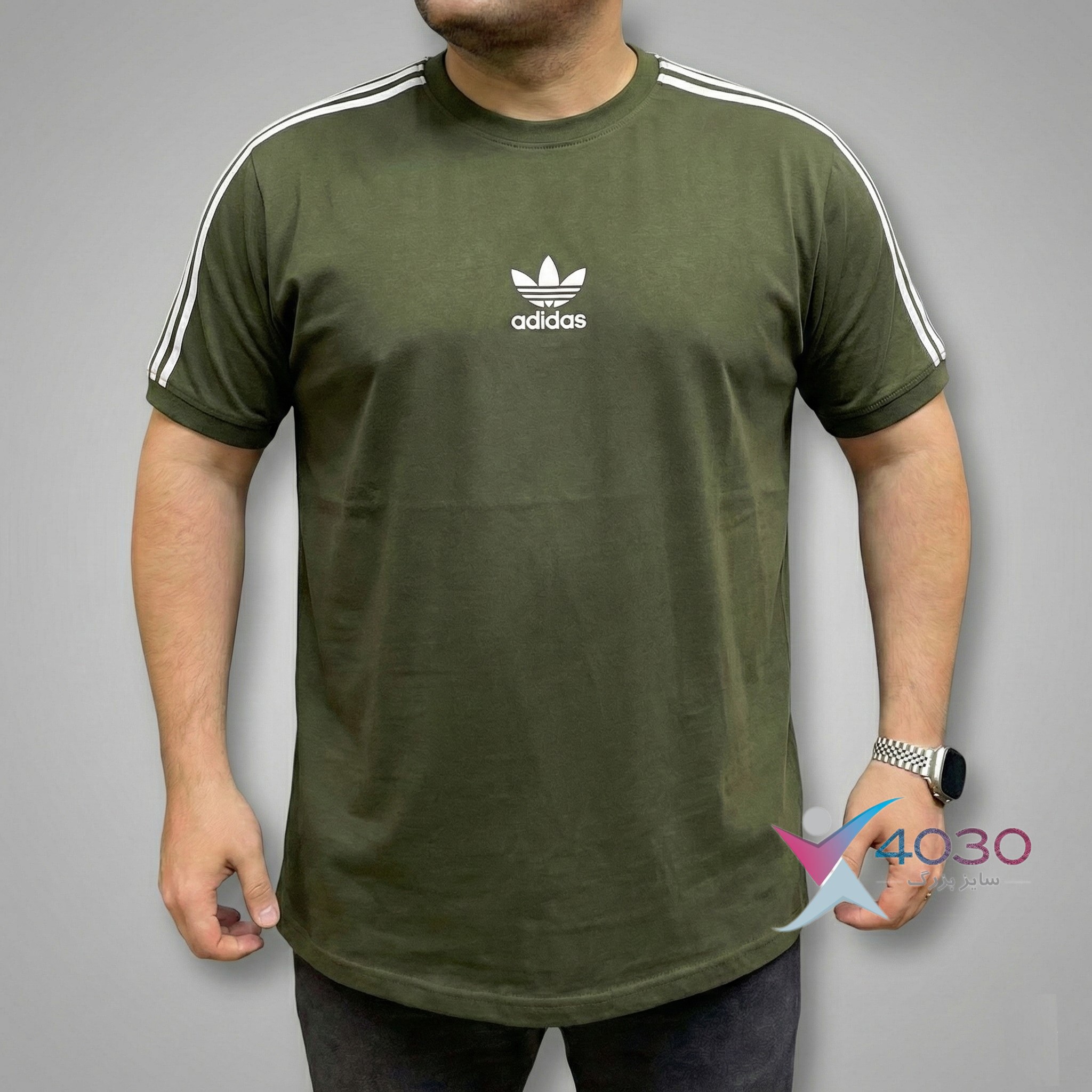 تیشرت Adidas سایزبزرگ ( 696 ) - Image 4
