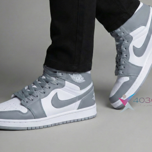 کتونی NIKE JORDAN 1 نایک جردن ساق دار بزرگپا ( 7089 )