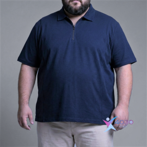 پولوشرت نیم زیپ P.A.CO اورجینال سوپرسایز ( 675 )