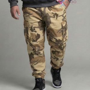 شلوار کارگو چریکی سایزبزرگ ( 3696 )