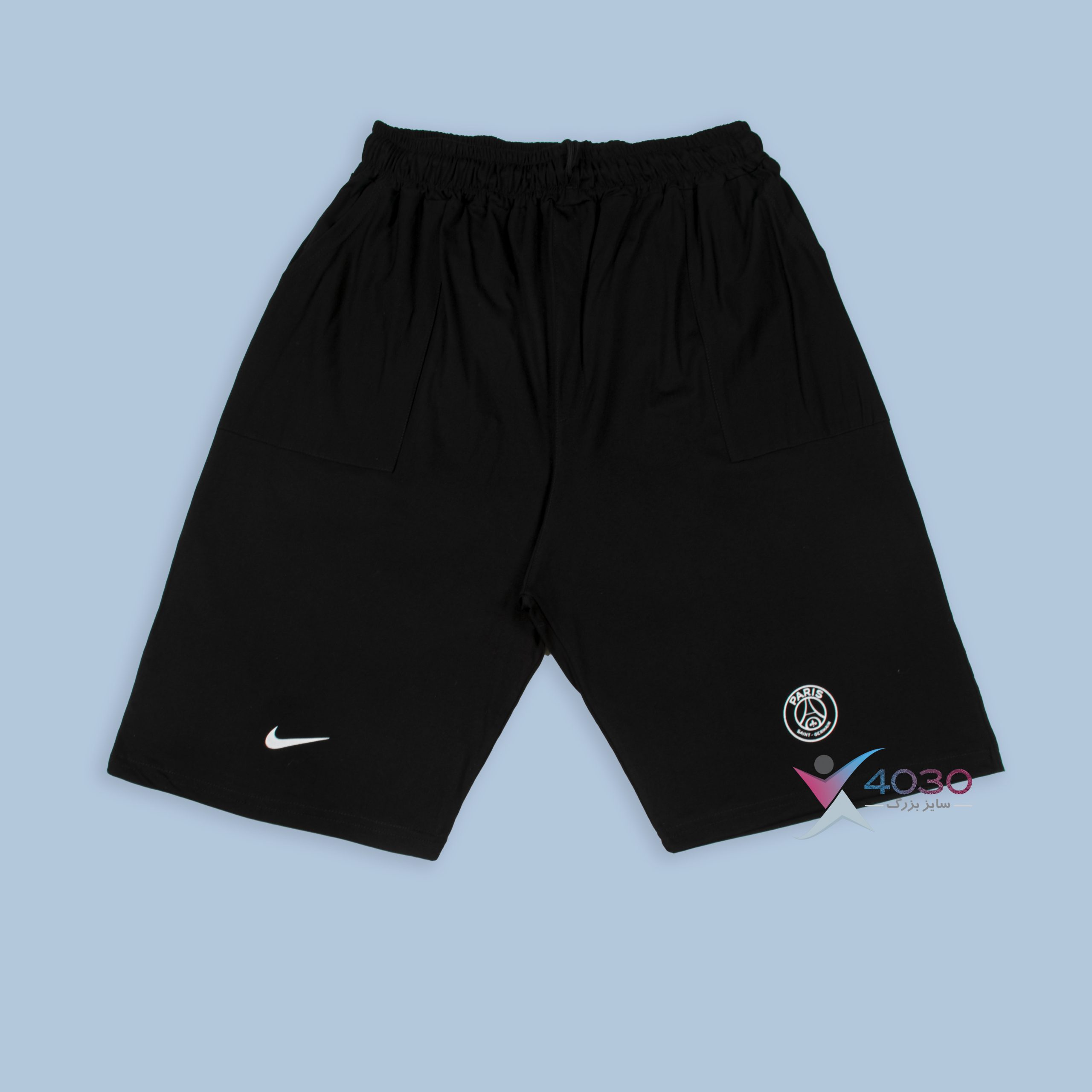 ست کاور و شلوارک PARIS سایزبزرگ ( 8300 ) - Image 3