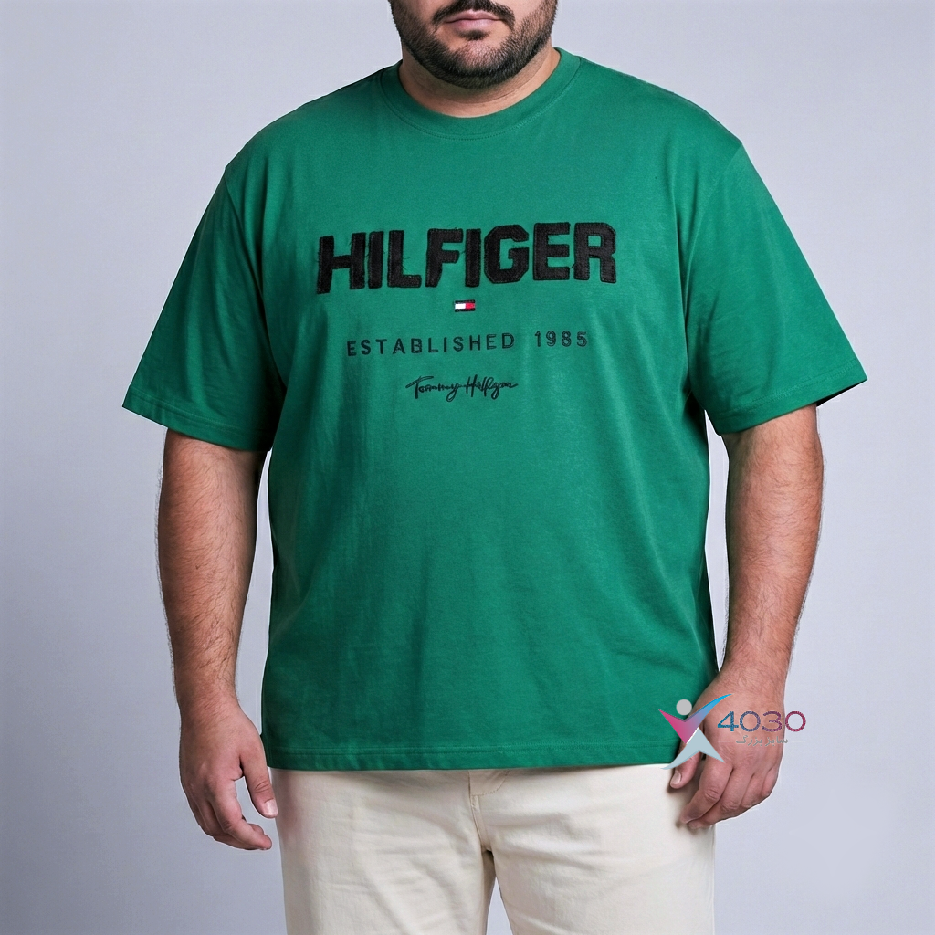 تیشرت HILFIGER سایزبزرگ ( 702 ) - Image 2