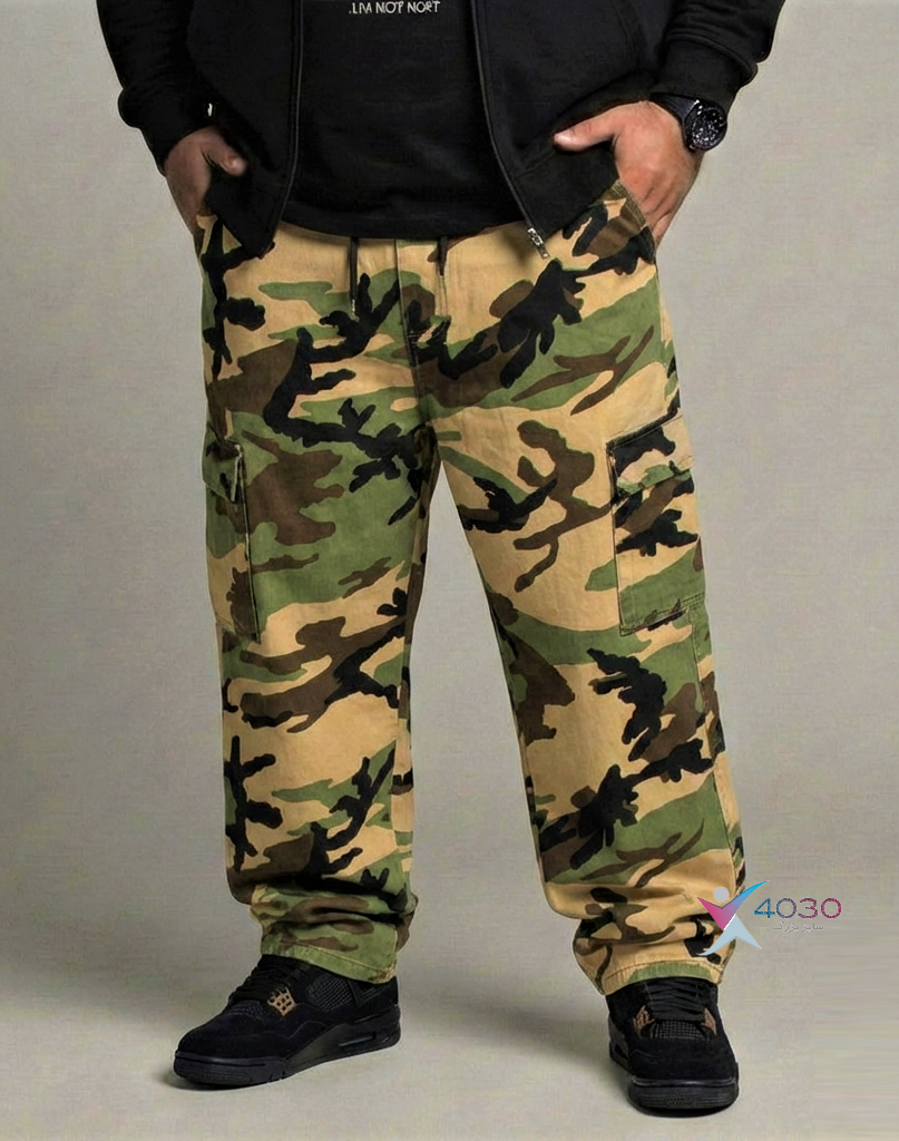 شلوار چریکی بگ استایل 6جیب سایزبزرگ ( 4528 ) - Image 2