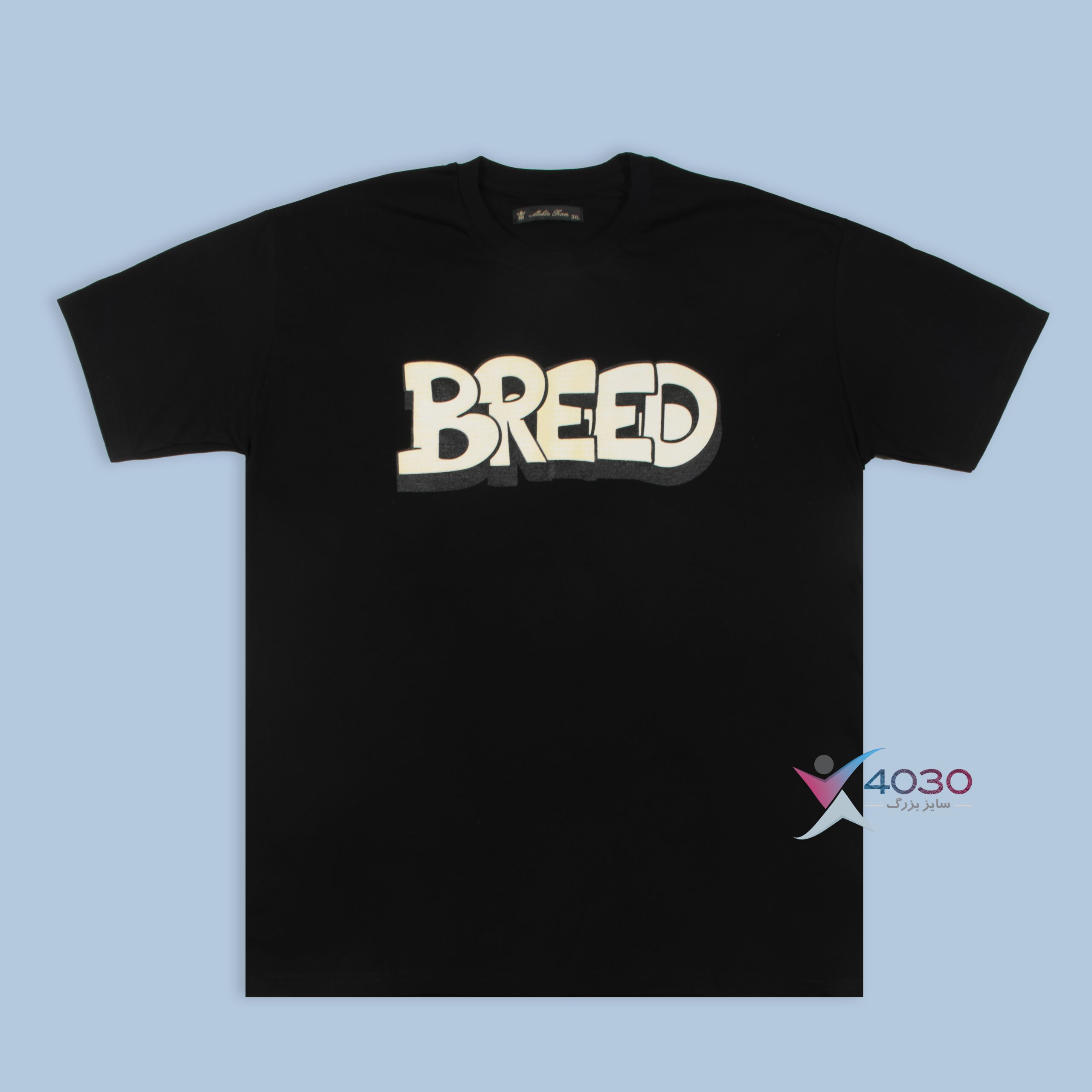 تیشرت پشت طرح دار BREED سایزبزرگ ( 714 )