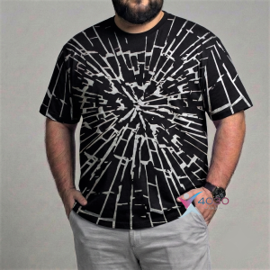 تیشرت Spider web سایزبزرگ ( 707 )