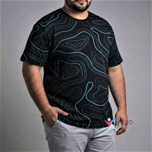 تیشرت  CONTOUR LINES سایزبزرگ ( 711 )