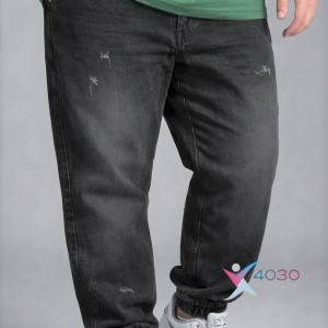شلوار جین کمرکِش ZARA دمپاکِش سایزبزرگ ( 3811 )