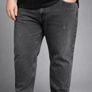 شلوار جین مام فیت ZARA سایزبزرگ ( 4485 )