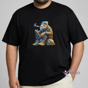 تیشرت SMOKER MONKEY سایزبزرگ ( 733 )