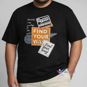 تیشرت FIND YOUR WAY سایزبزرگ ( 737 )