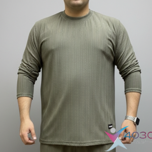 تیشرت آستین بلند مراکشی Bershka سایزبزرگ ( 743 )