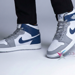 کتونی NIKE JORDAN 1 نایک جردن ساق دار بزرگپا ( 7122 )