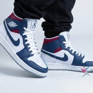 کتونی NIKE JORDAN 1 نایک جردن ساق دار بزرگپا ( 7124 )