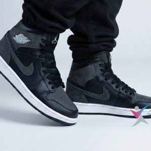کتونی NIKE JORDAN 1 نایک جردن ساق دار بزرگپا ( 7128 )