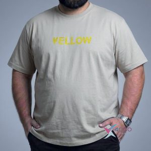 تیشرت Yellow سایزبزرگ ( 748 )