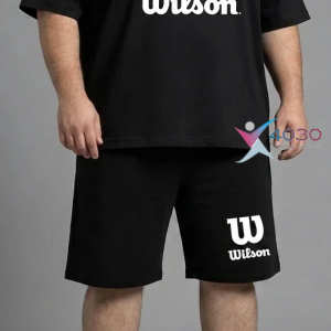 ست تیشرت و شلوارک WILSON سایزبزرگ ( 8317 )