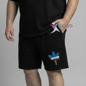 ست تیشرت و شلوارک Ice Cream Adidas سایزبزرگ ( 8312 )