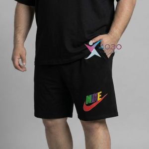 ست تیشرت و شلوارک nike سایزبزرگ ( 8318 )