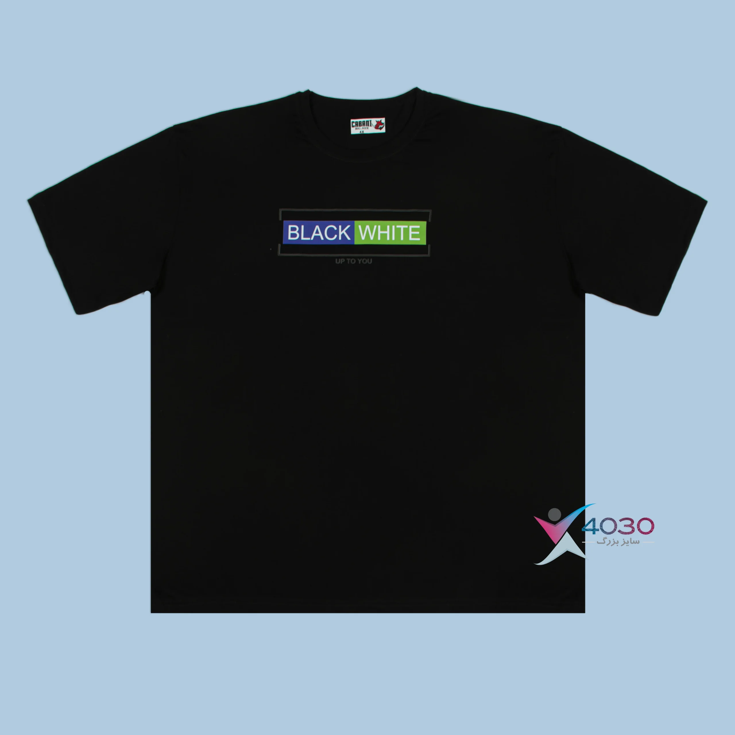 تیشرت black سایز بزرگ مردانه ( 782 ) - Image 2