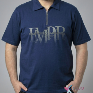 پولوشرت نیم زیپ EMPORIO ARMANI سایزبزرگ ( 771 )