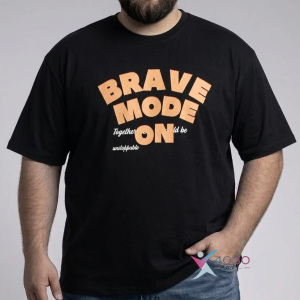 تیشرت BRAVE MODE سایزبزرگ ( 788 )