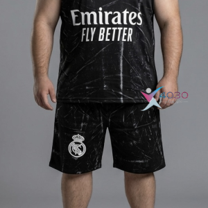 ست کاور و شلوارک Real Madrid سایزبزرگ ( 8325 )