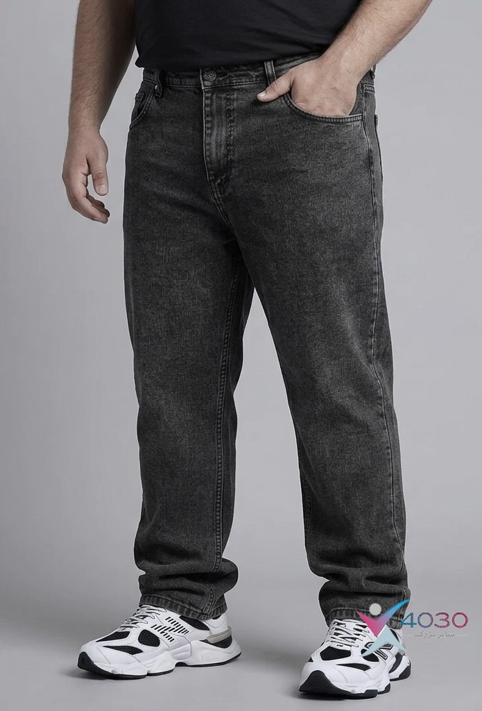 شلوار جین ZARA سایز بزرگ مردانه ( 4538 ) - Image 11