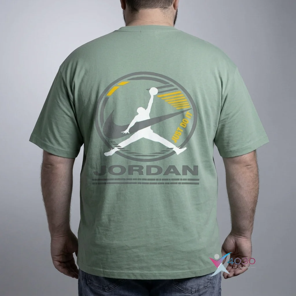 تیشرت پشت طرح دار JORDAN سایز بزرگ مردانه ( 807 ) - Image 11