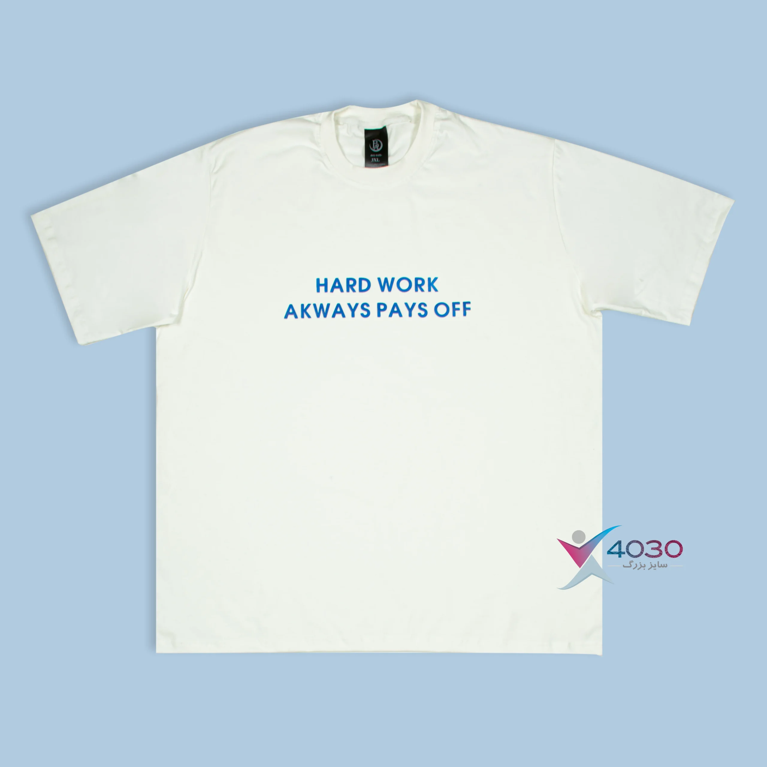 تیشرت HARD WORK سایز بزرگ مردانه ( 835 ) - Image 7